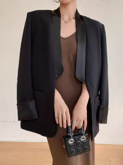 Xafay Shawl Collar Blazer