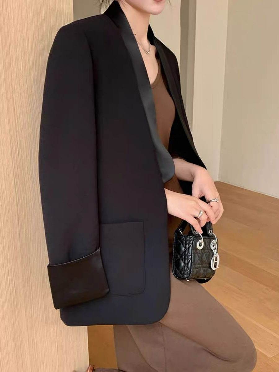 Xafay Shawl Collar Blazer