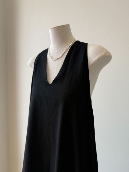 Veya Halter Neck sheer Flare Dress