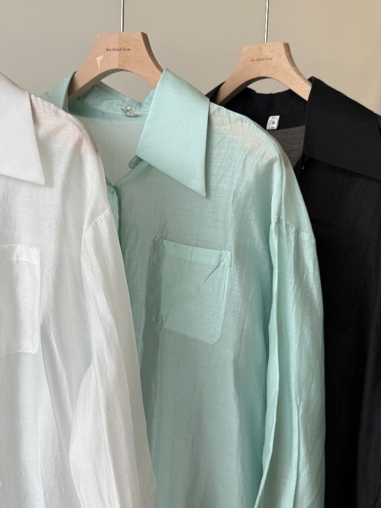 Renzo Tencel Sheer Shirt