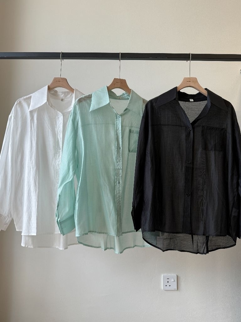 Renzo Tencel Sheer Shirt