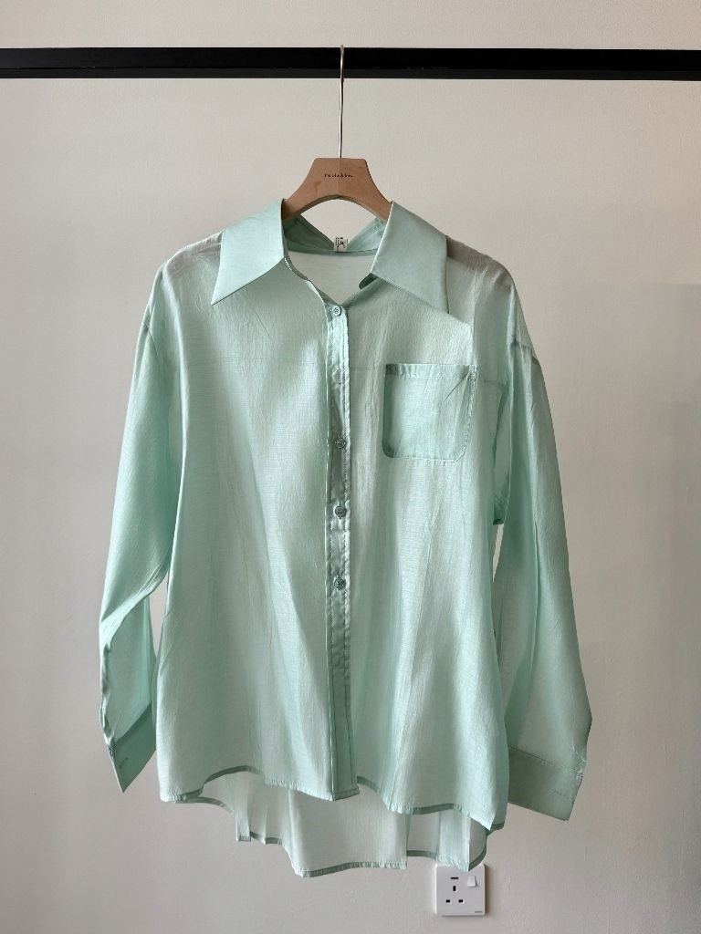 Renzo Tencel Sheer Shirt