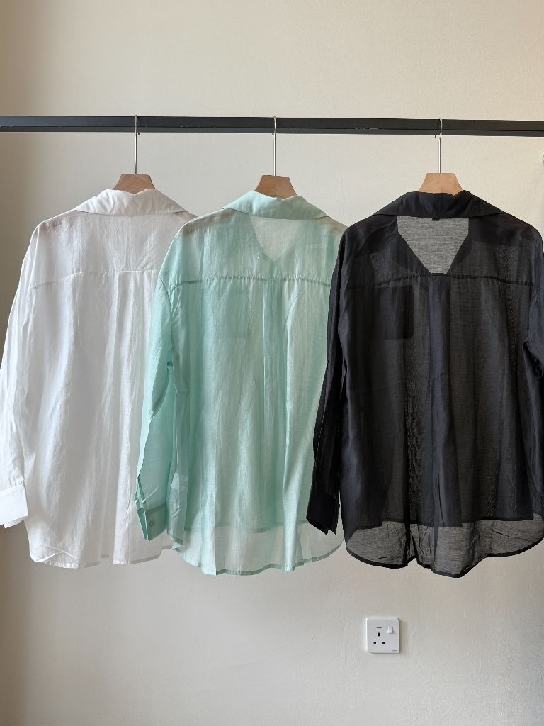 Renzo Tencel Sheer Shirt