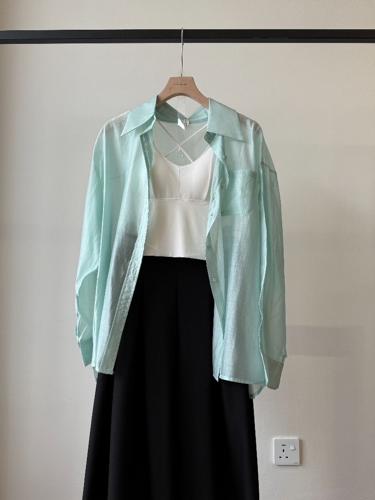 Renzo Tencel Sheer Shirt