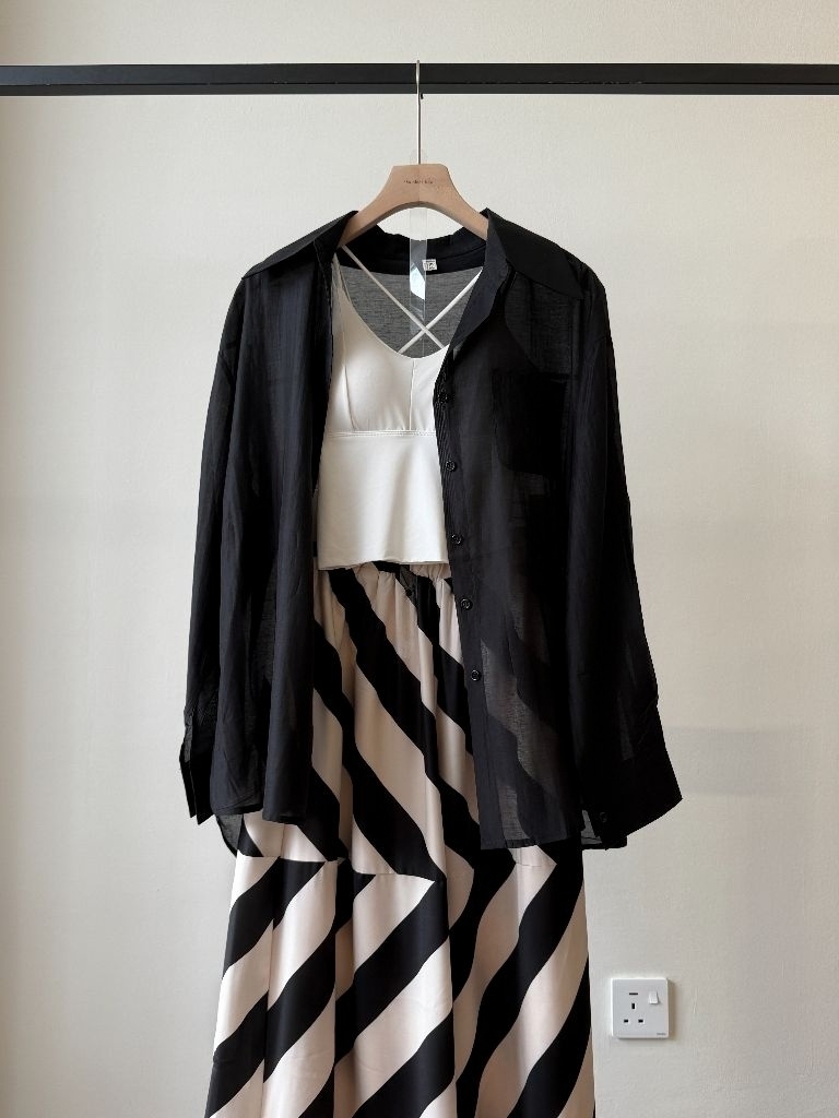 Renzo Tencel Sheer Shirt