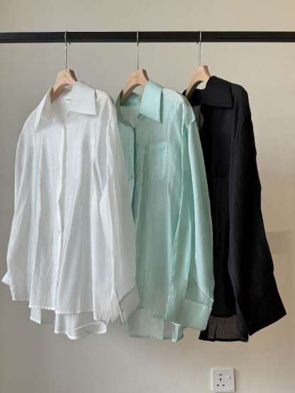 Renzo Tencel Sheer Shirt