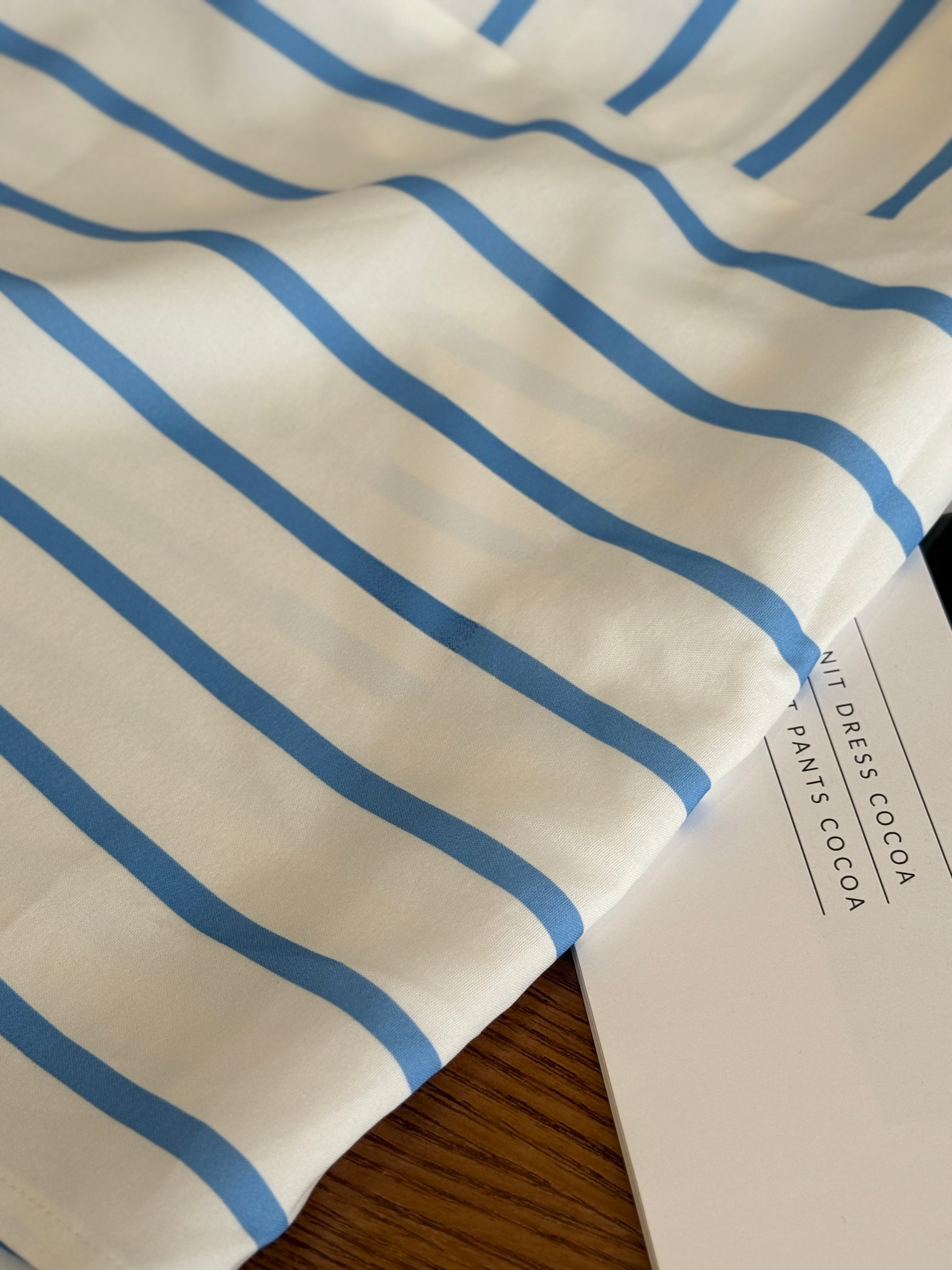 Vivianna Collar Stripe Shirt Dress