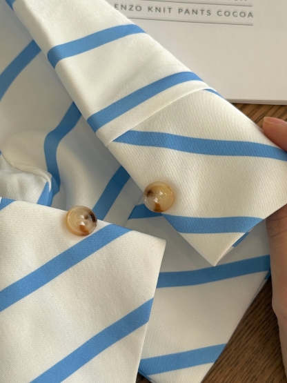 Vivianna Collar Stripe Shirt Dress