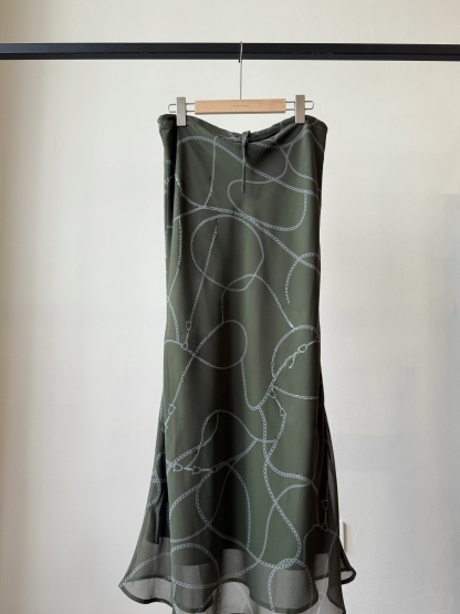 Wayan Graphic Print Skirt