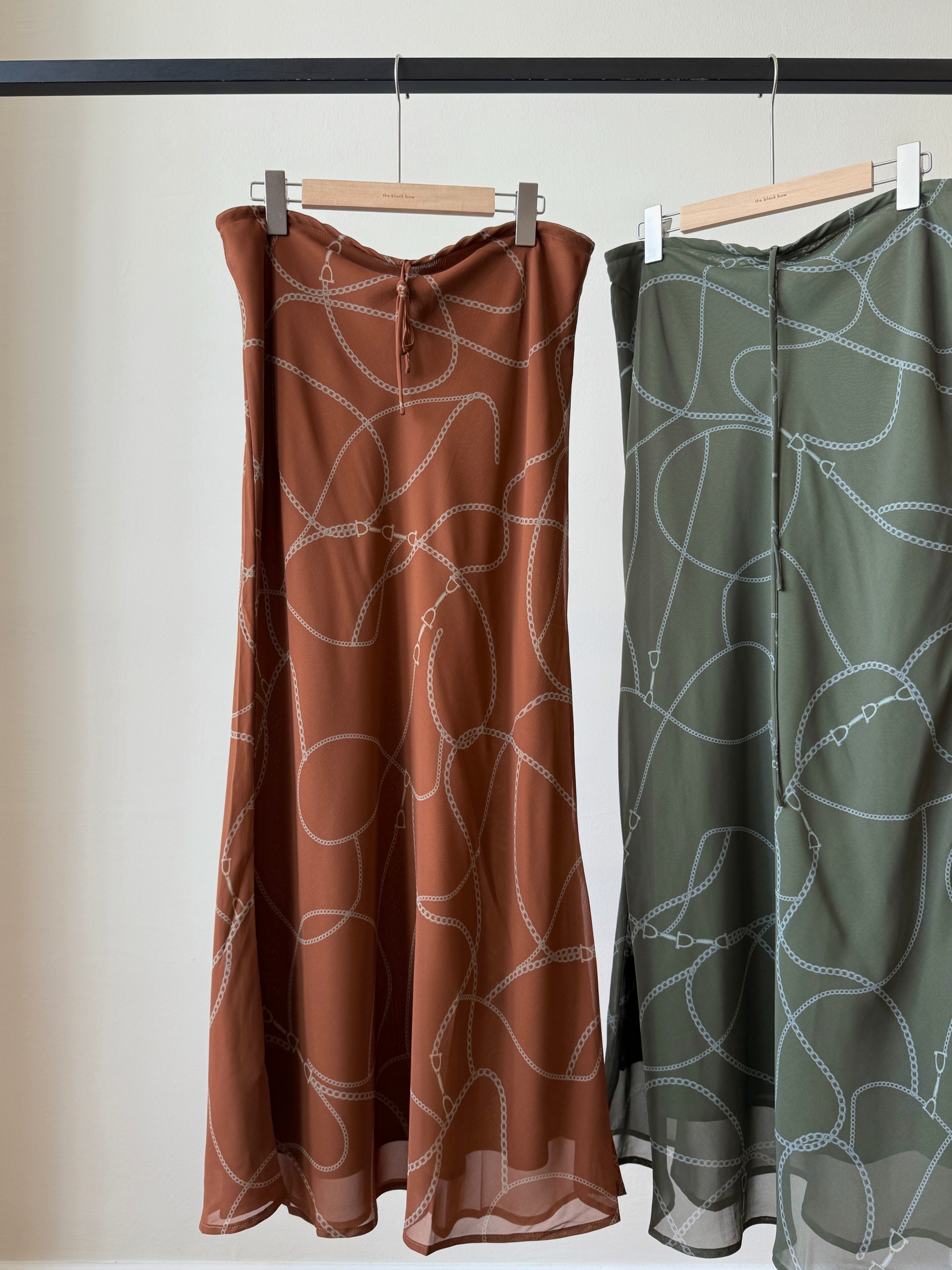 Wayan Graphic Print Skirt