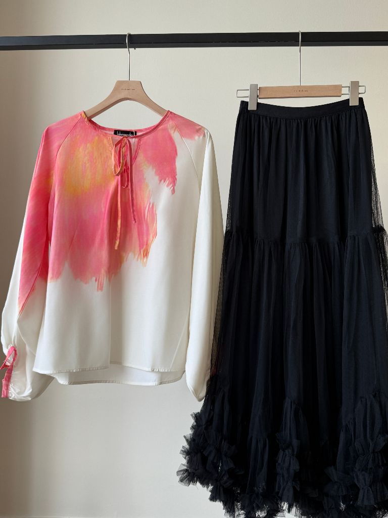 Verena Layered Mesh Skirt
