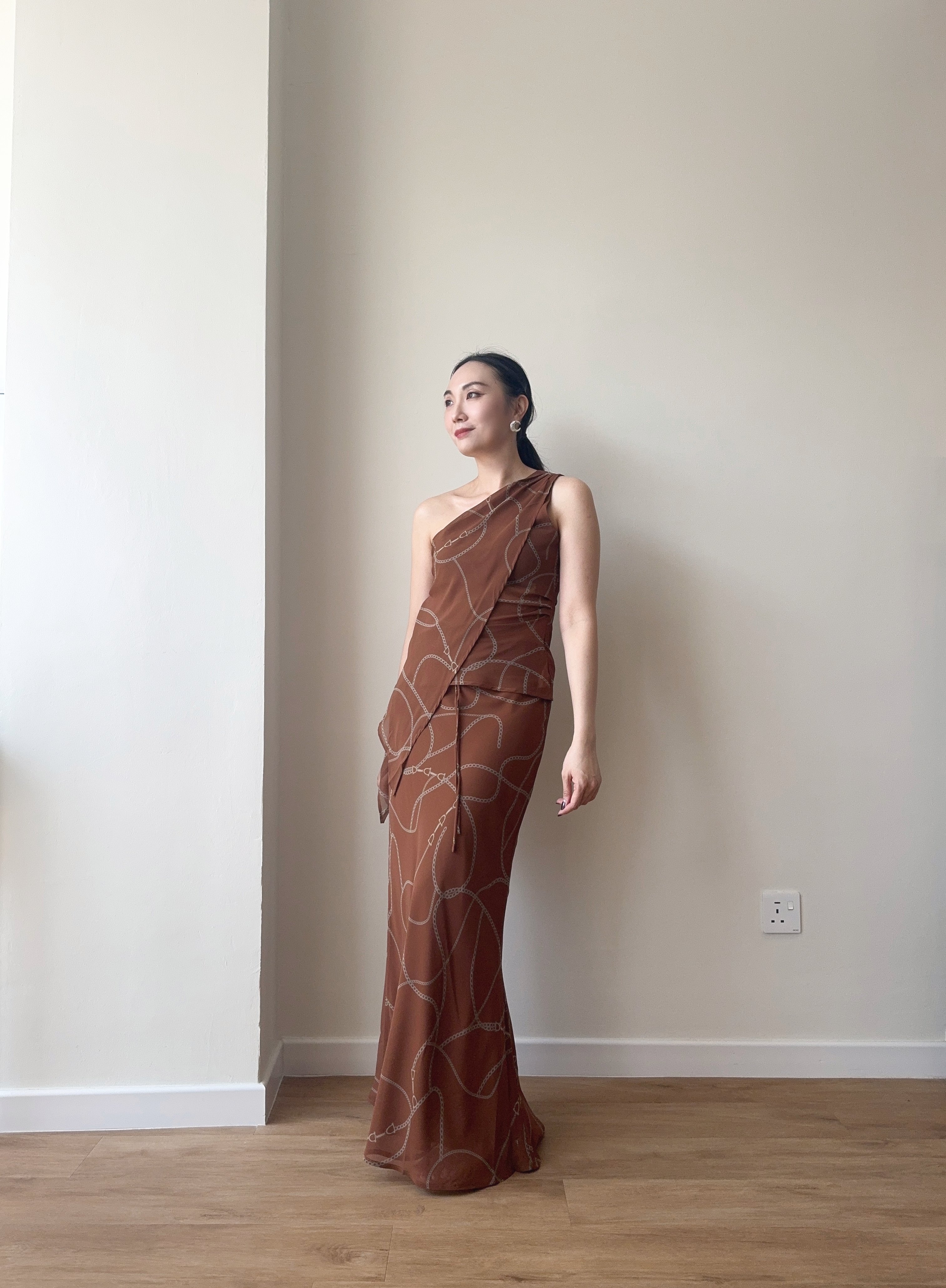 Wayan Graphic Print Skirt