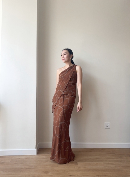 Wayan Graphic Print Skirt