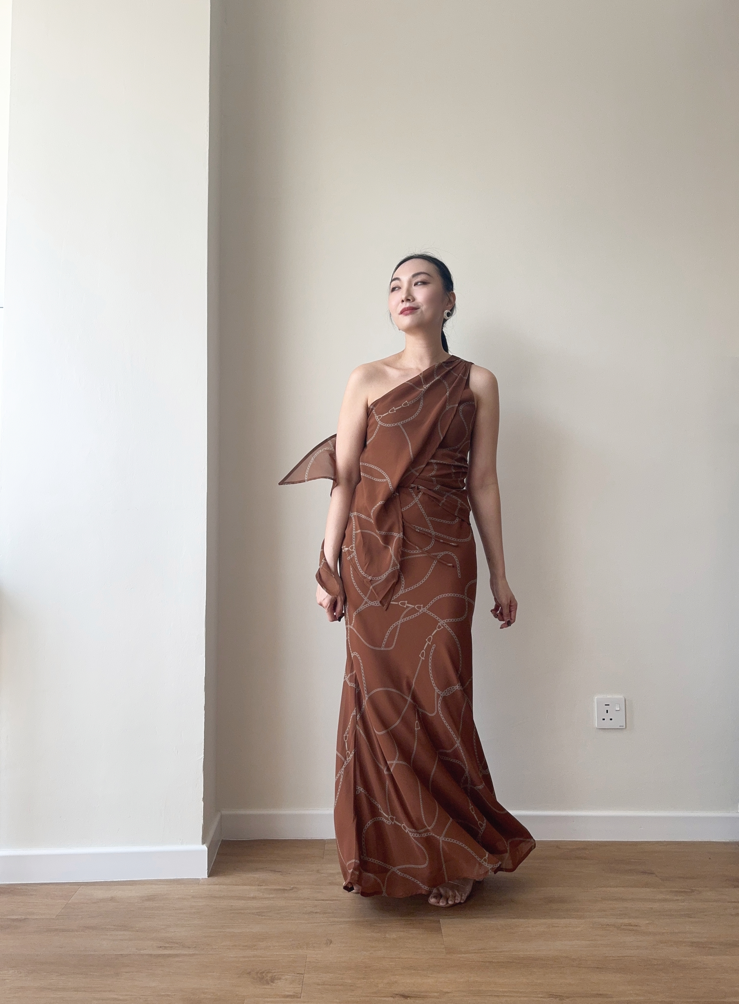 Wayan Graphic Print Skirt