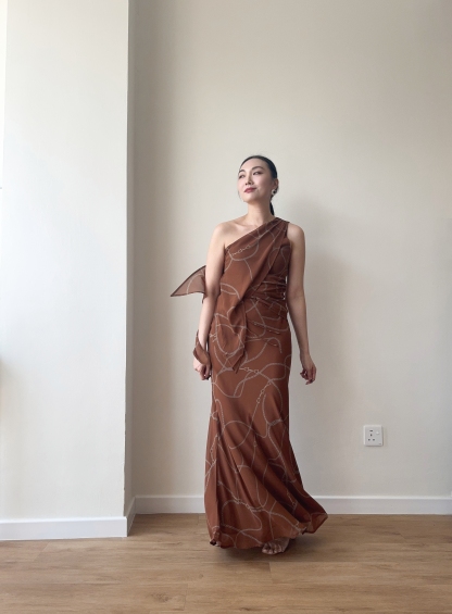 Wayan Graphic Print Skirt