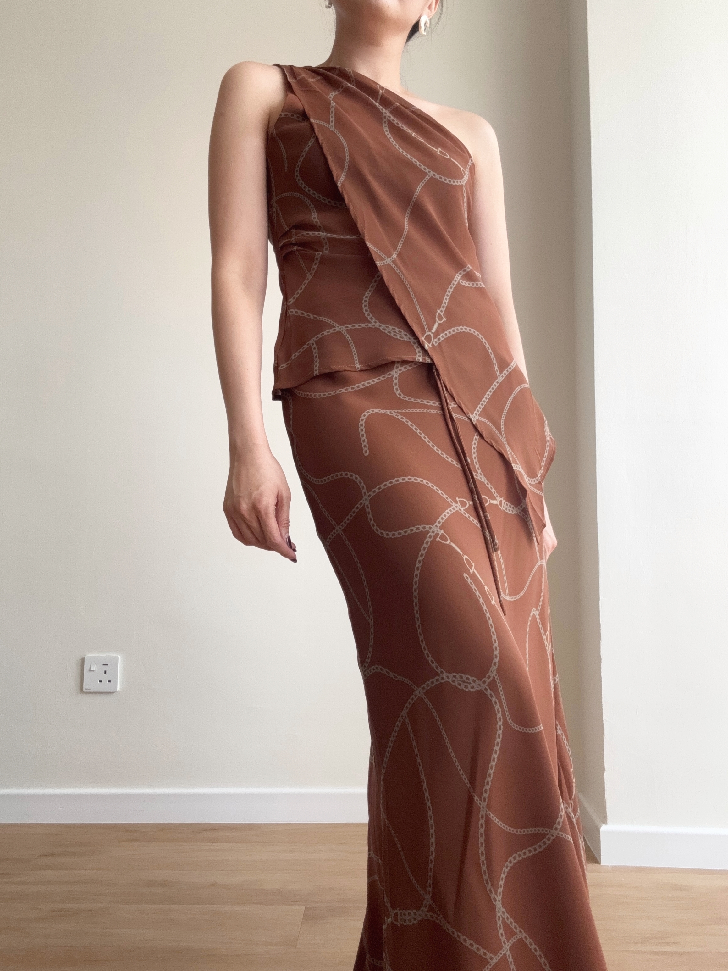 Wayan Graphic Print Skirt