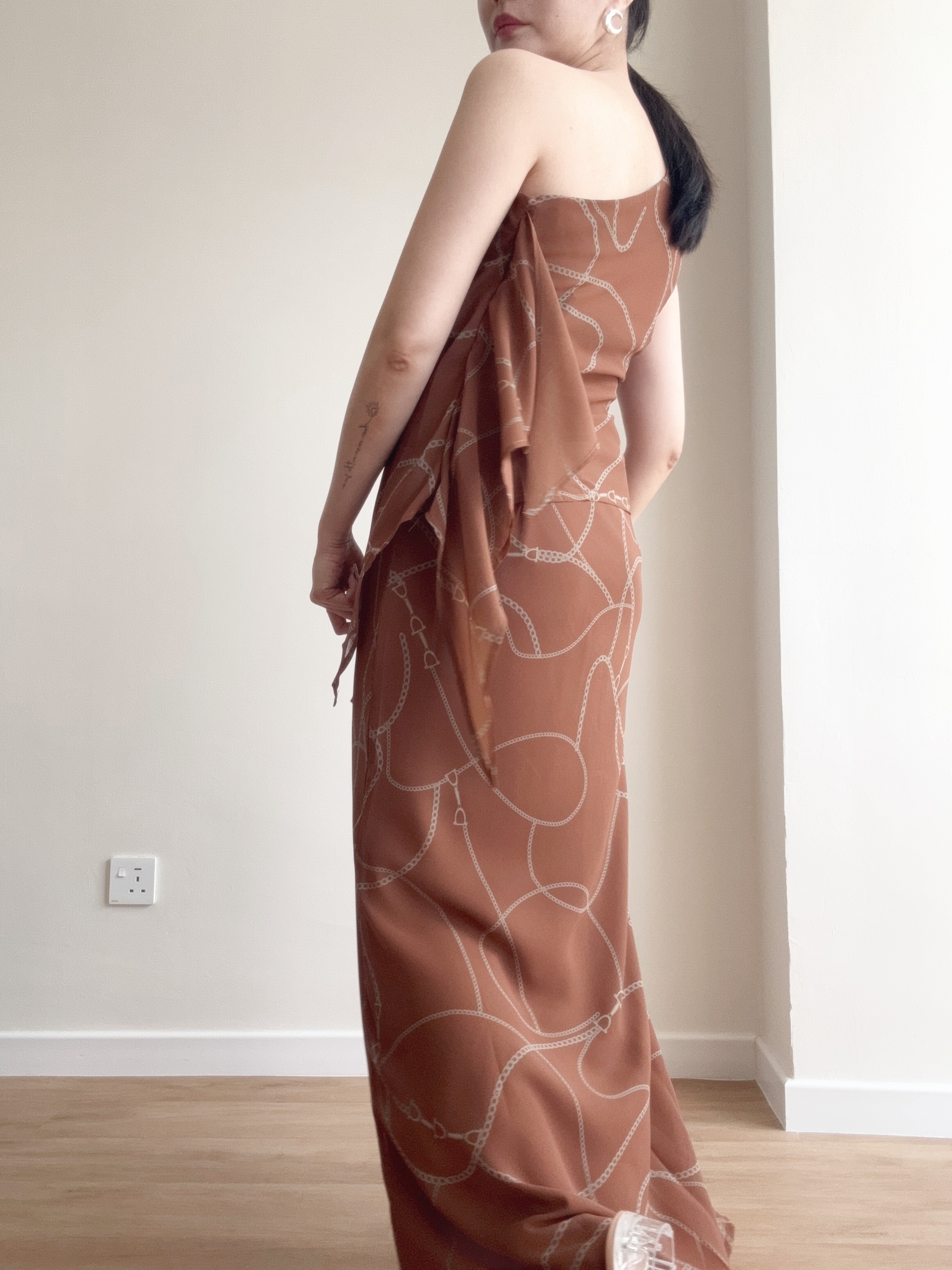 Wayan Graphic Print Skirt