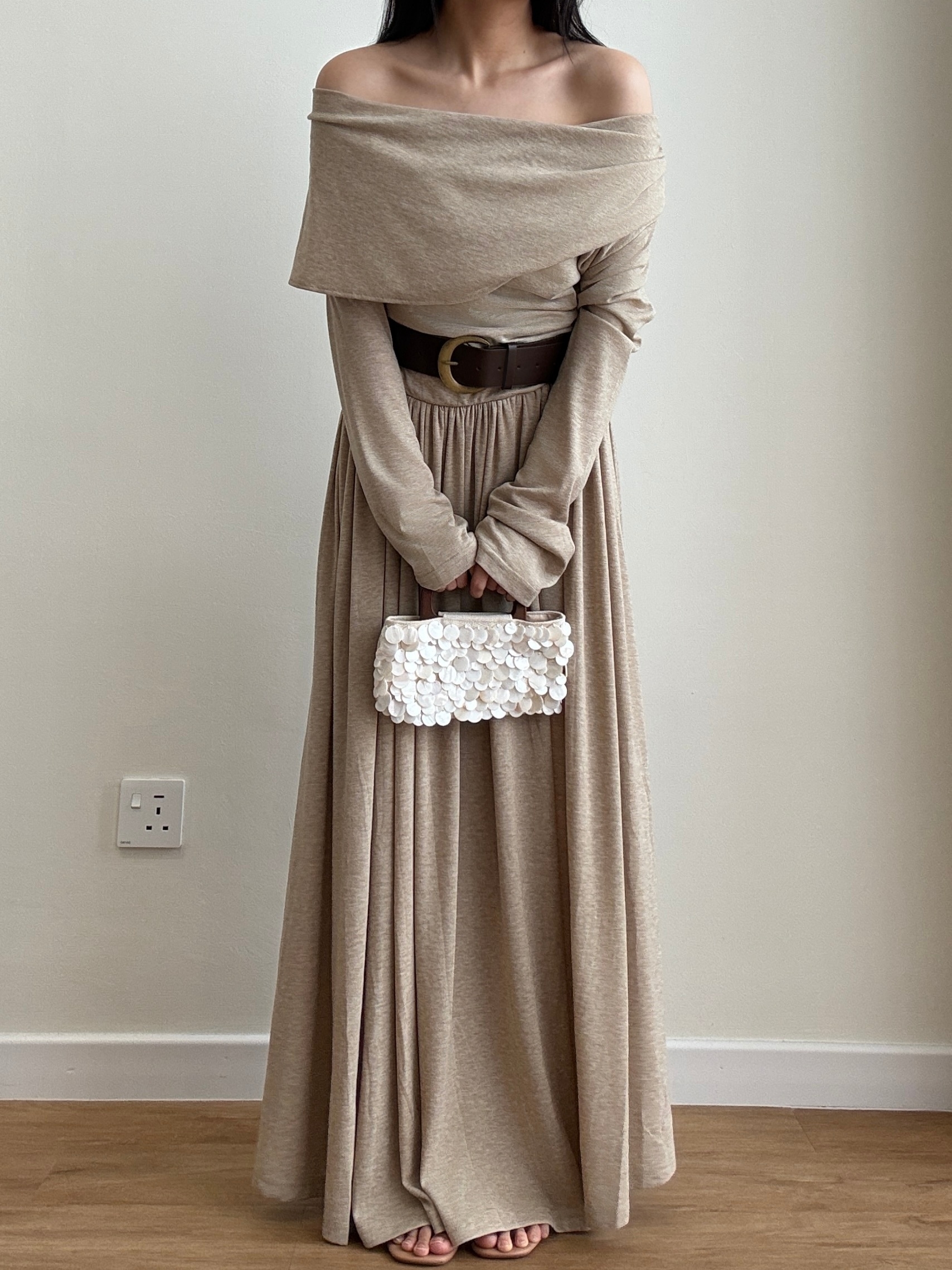 Winifred Off Shoulder Maxi Dress