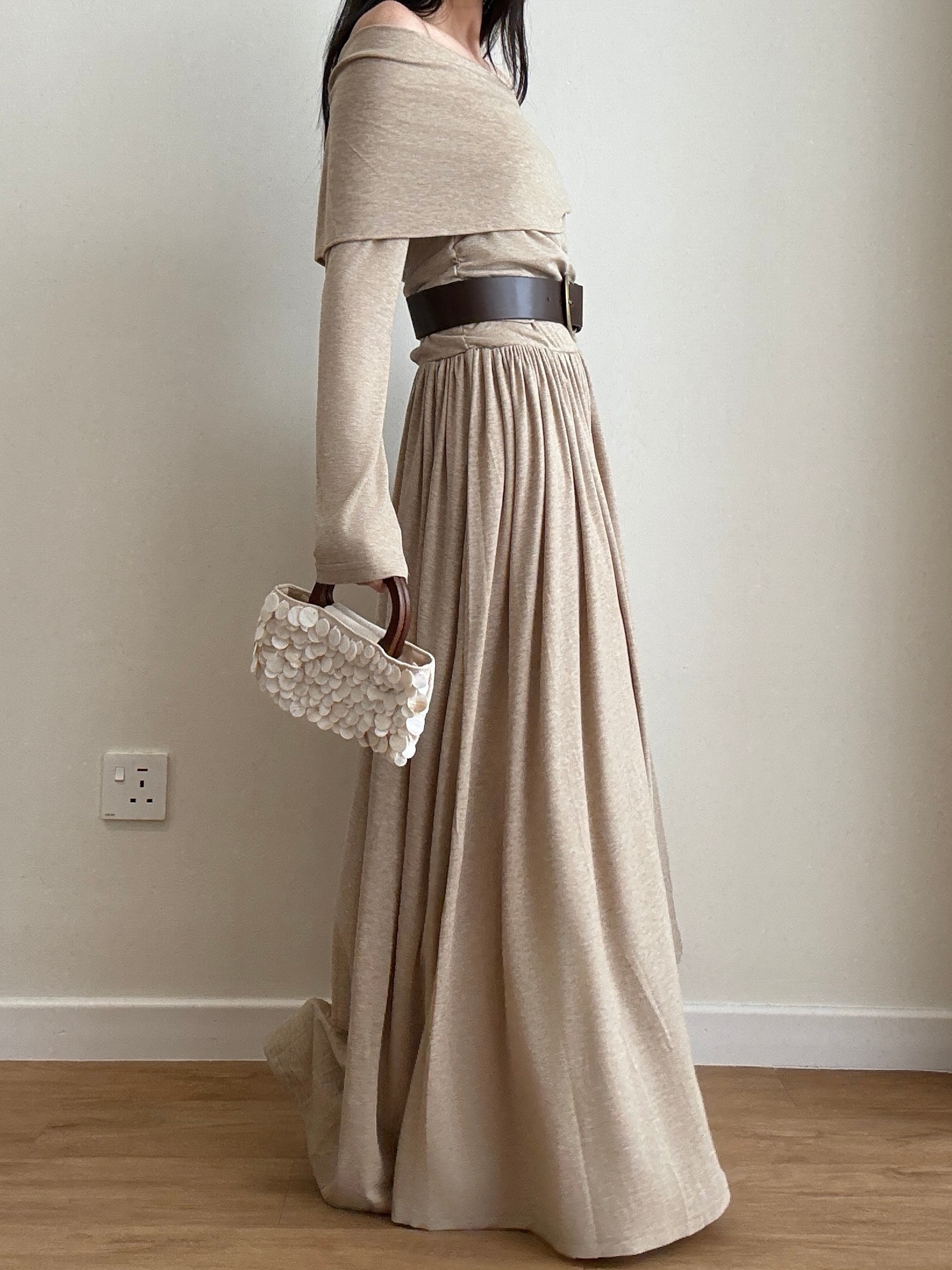 Winifred Off Shoulder Maxi Dress