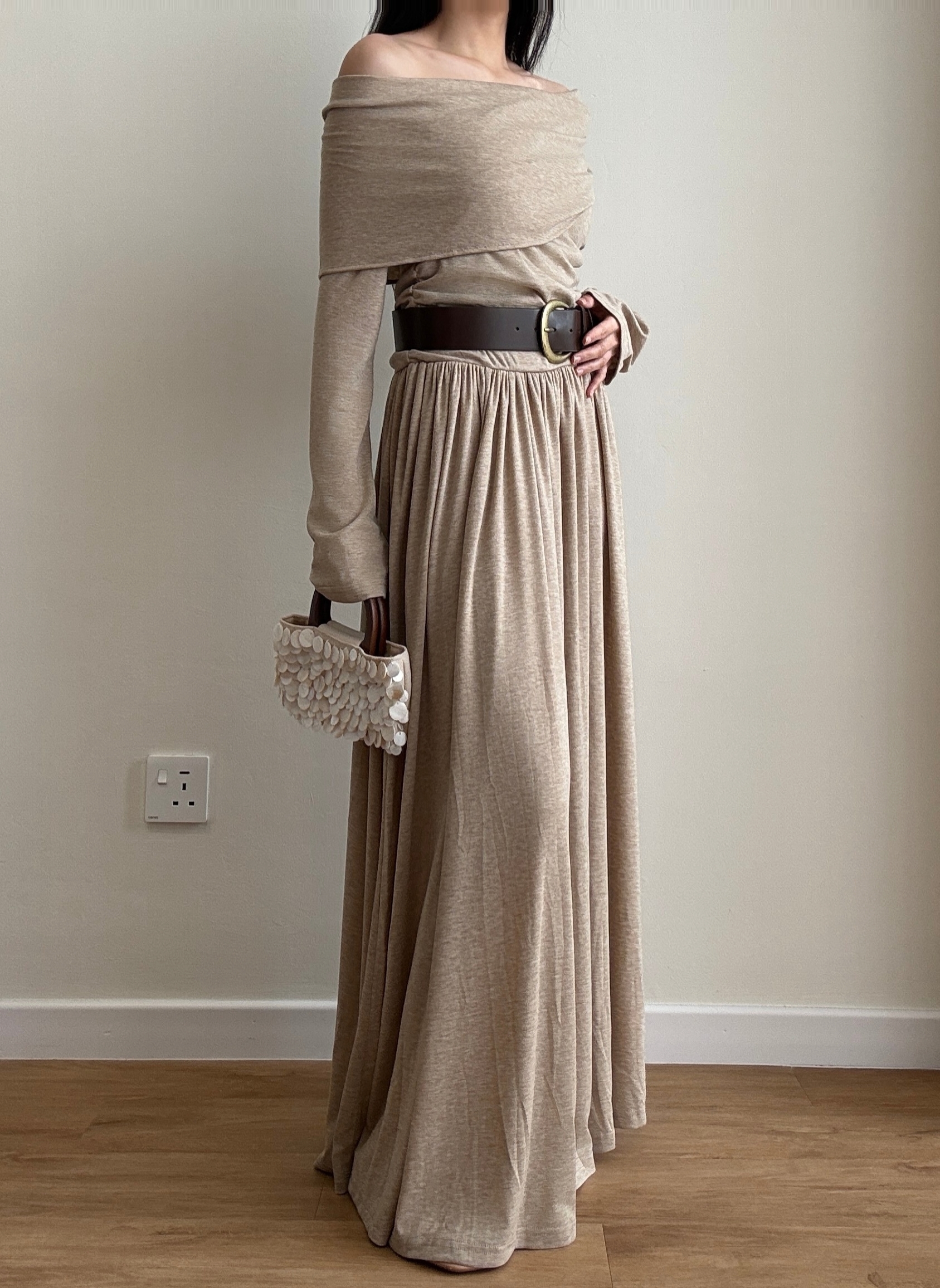 Winifred Off Shoulder Maxi Dress