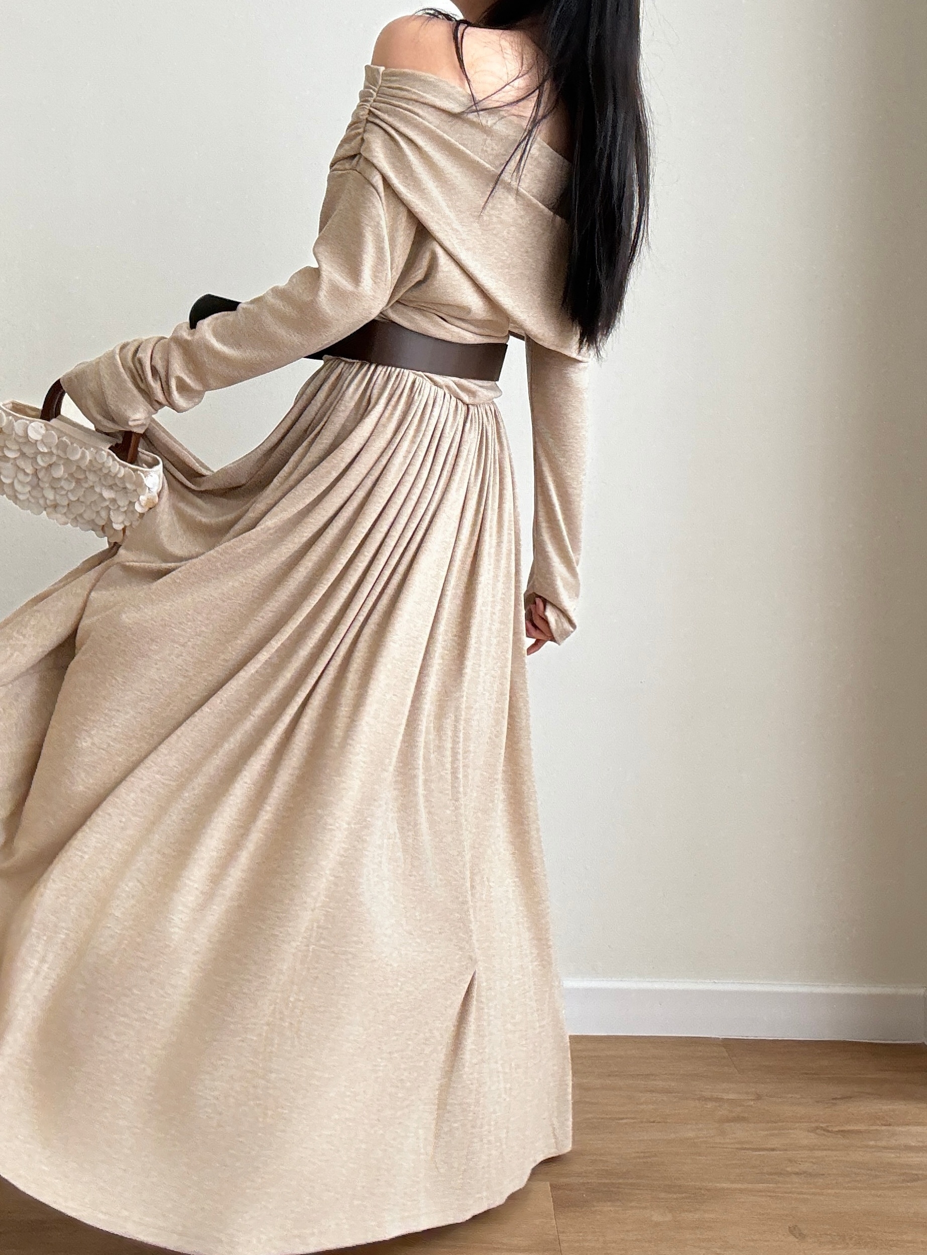 Winifred Off Shoulder Maxi Dress