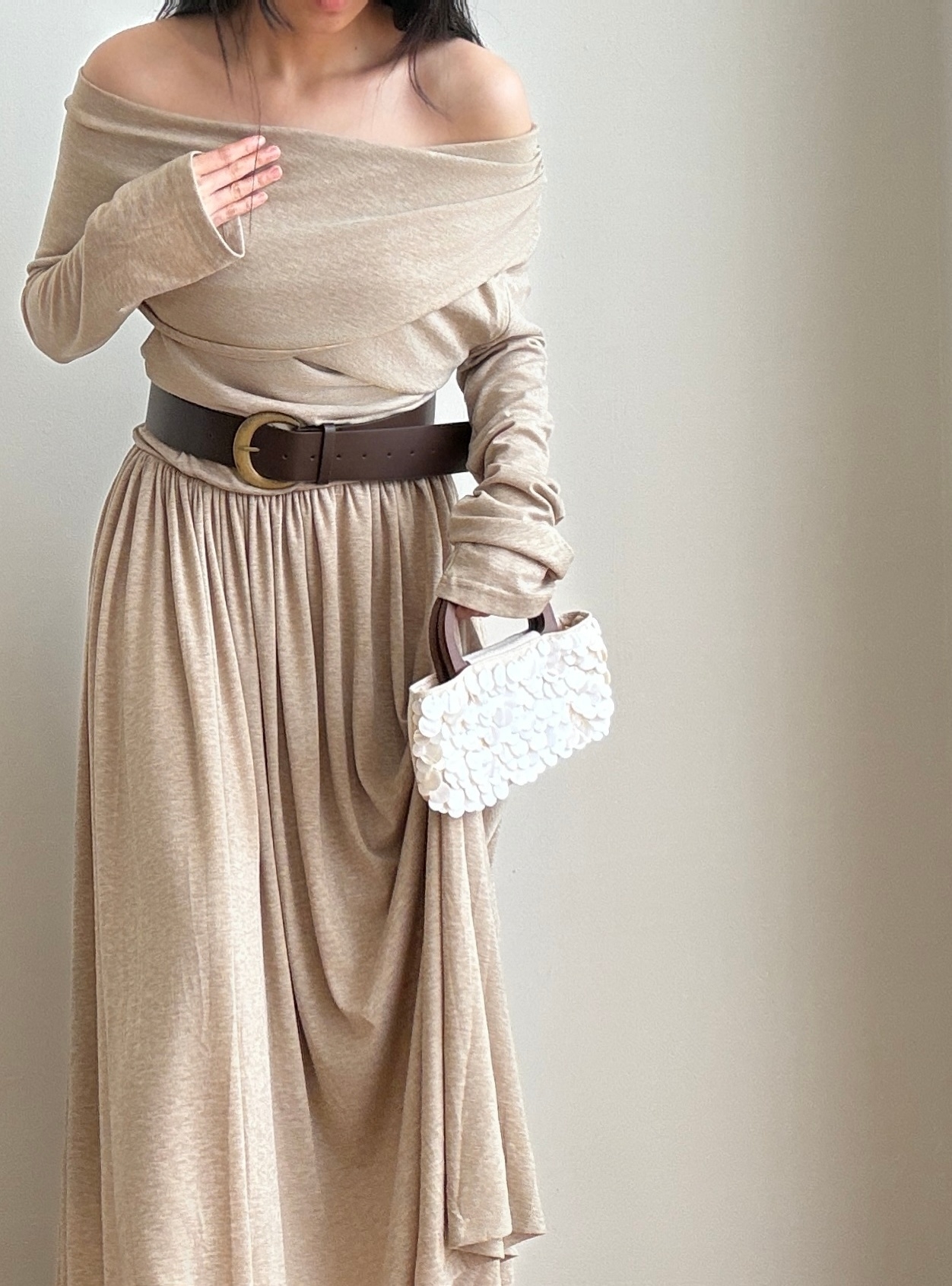 Winifred Off Shoulder Maxi Dress