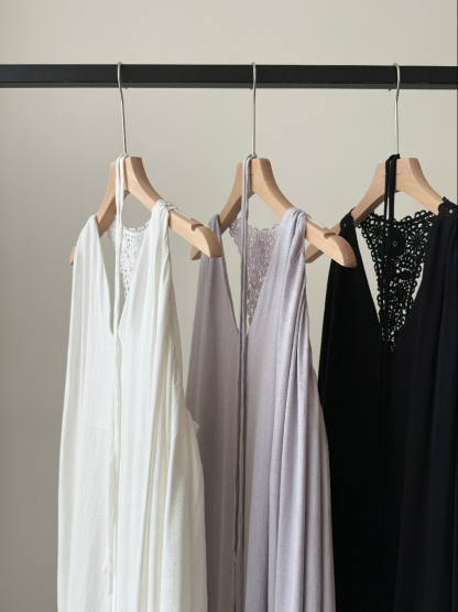 Yohaira Back Lacey Dress