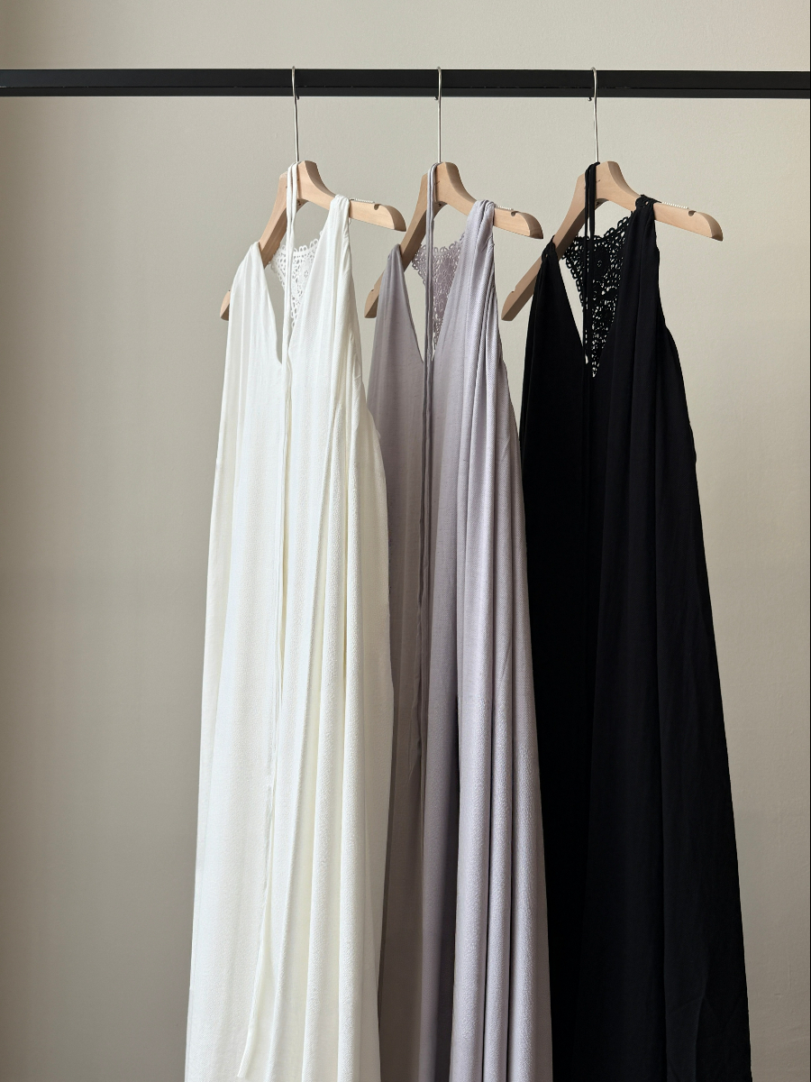 Yohaira Back Lacey Dress