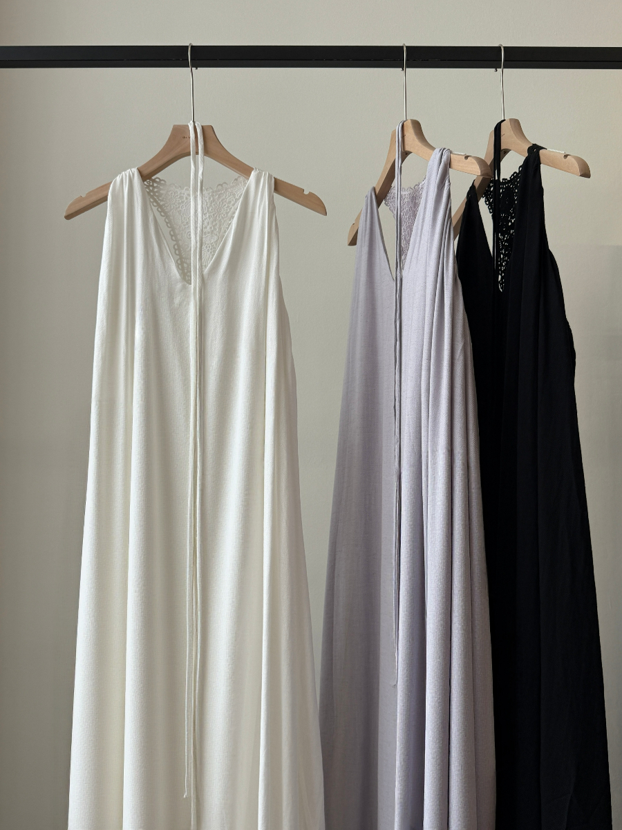 Yohaira Back Lacey Dress