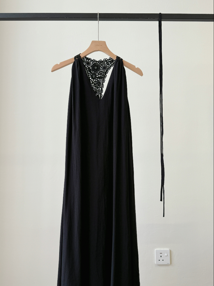 Yohaira Back Lacey Dress