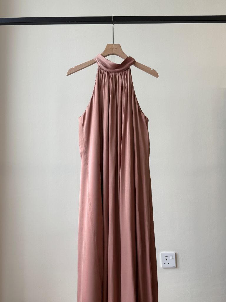 Winona Neck Tie Maxi Dress