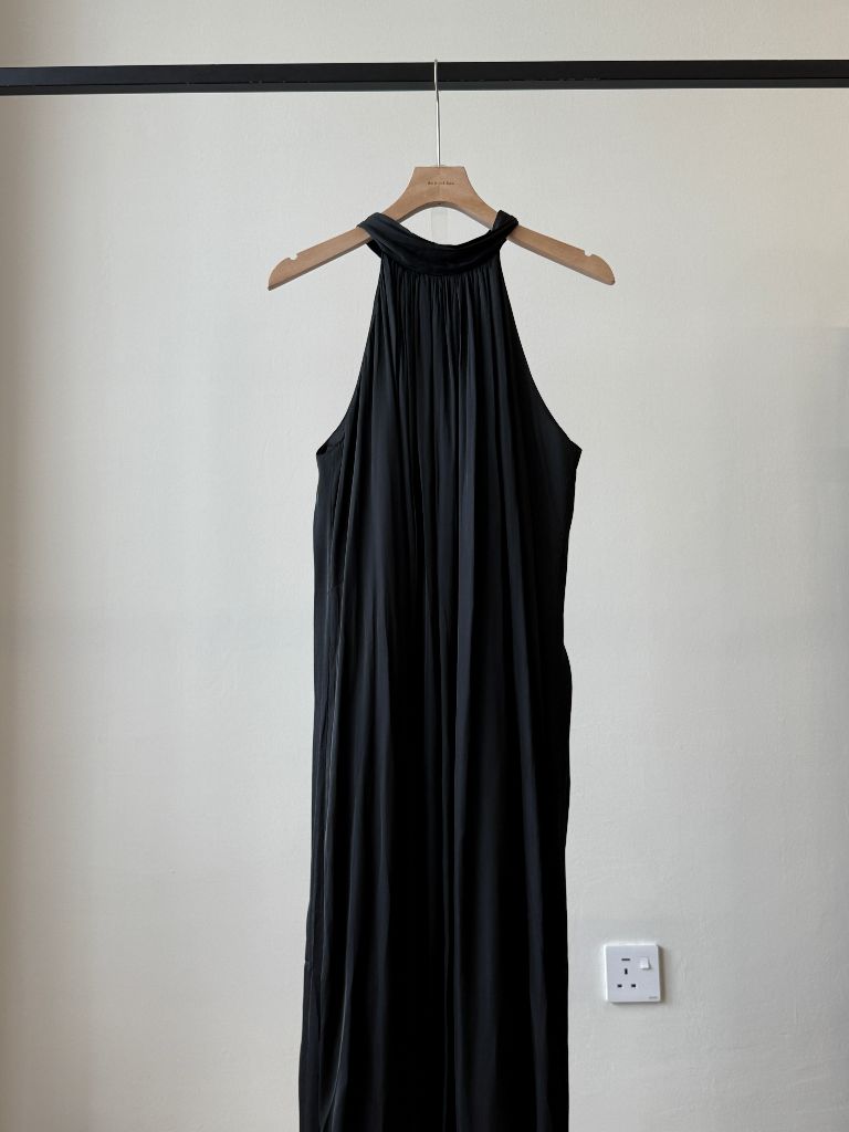 Winona Neck Tie Maxi Dress