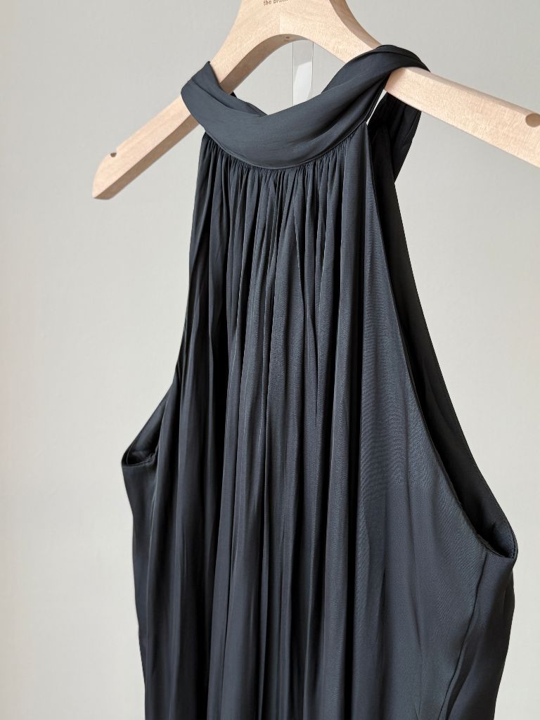 Winona Neck Tie Maxi Dress