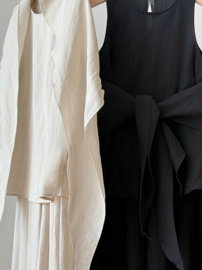 Balmain 3 Piece Set-Top, Shawl, Pants