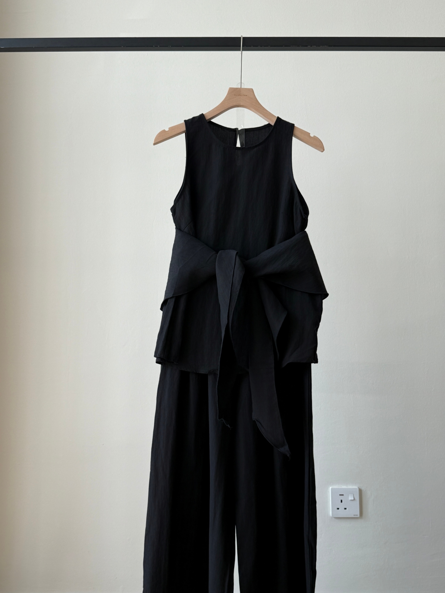 Balmain 3 Piece Set-Top, Shawl, Pants