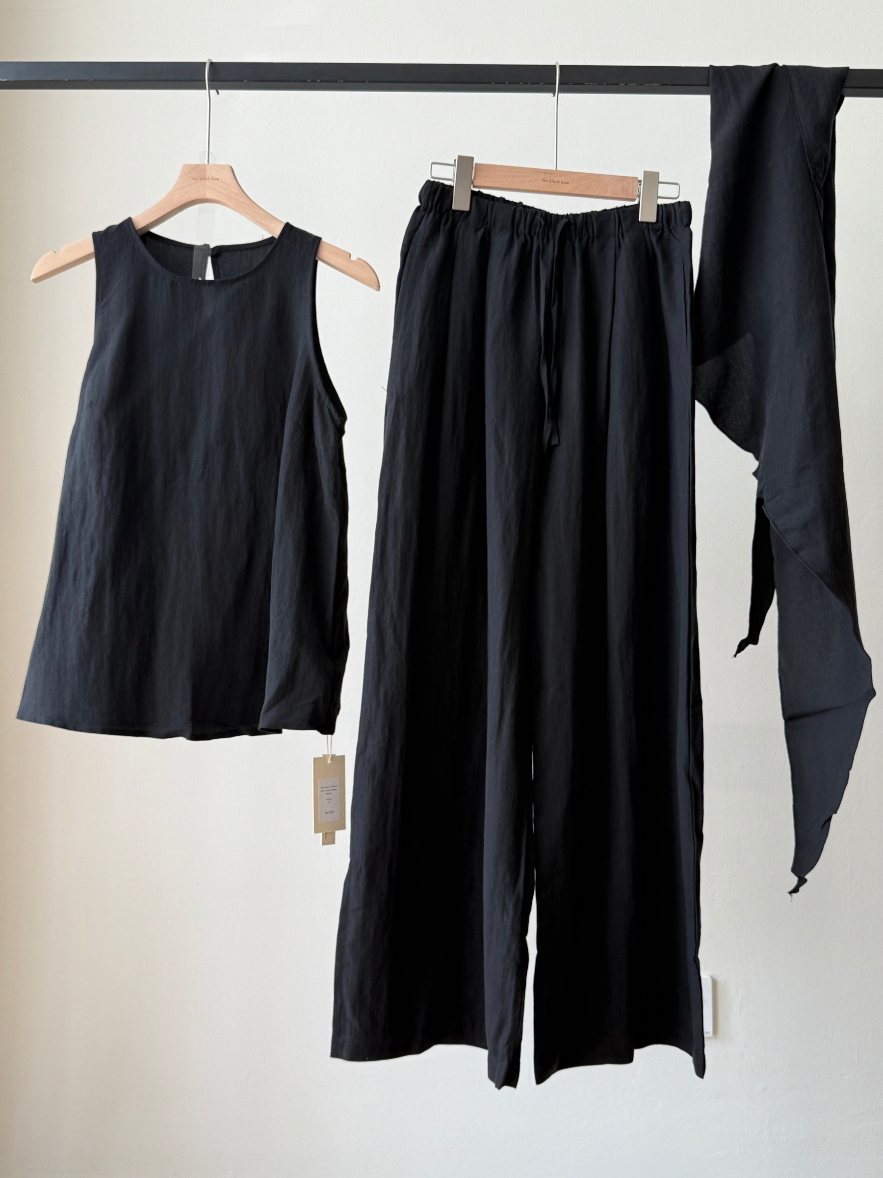 Balmain 3 Piece Set-Top, Shawl, Pants