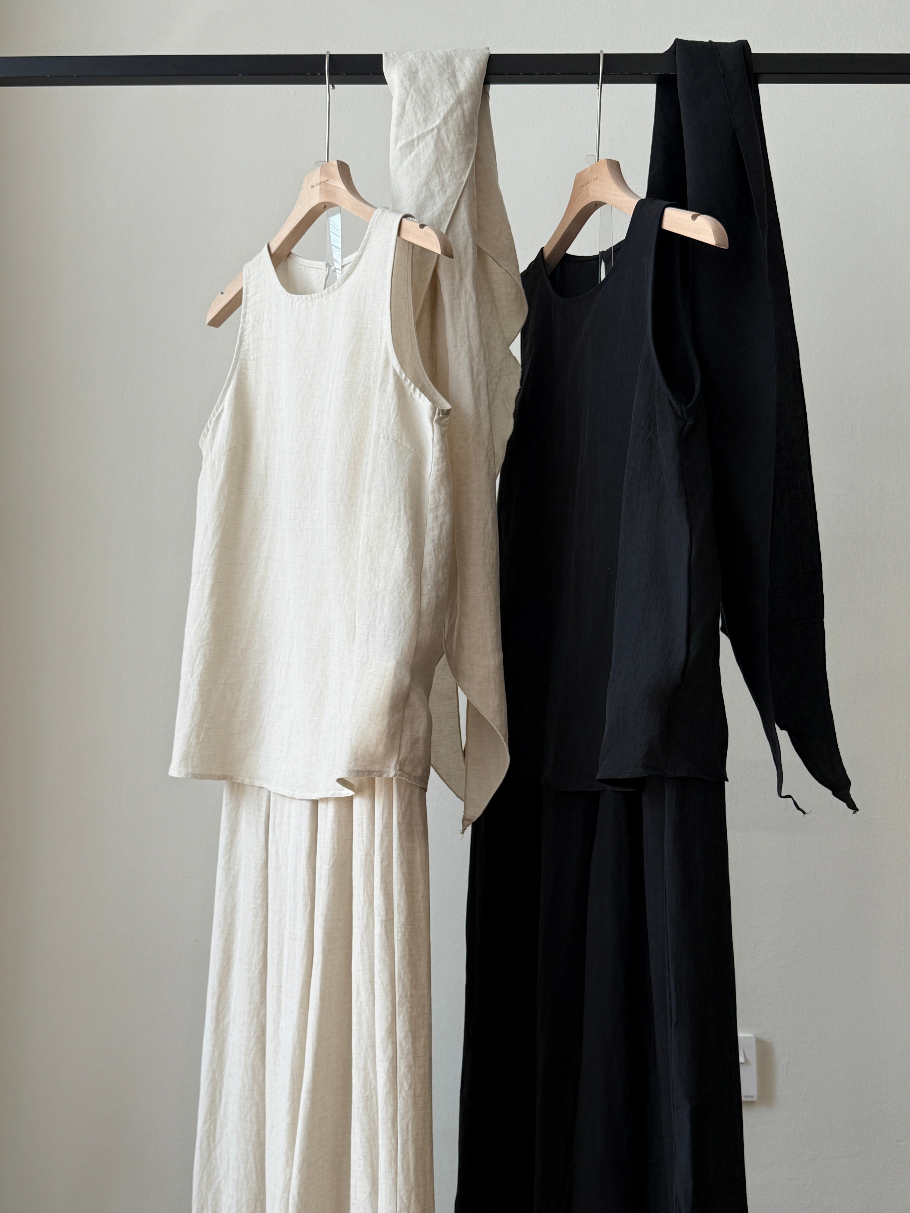 Balmain 3 Piece Set-Top, Shawl, Pants