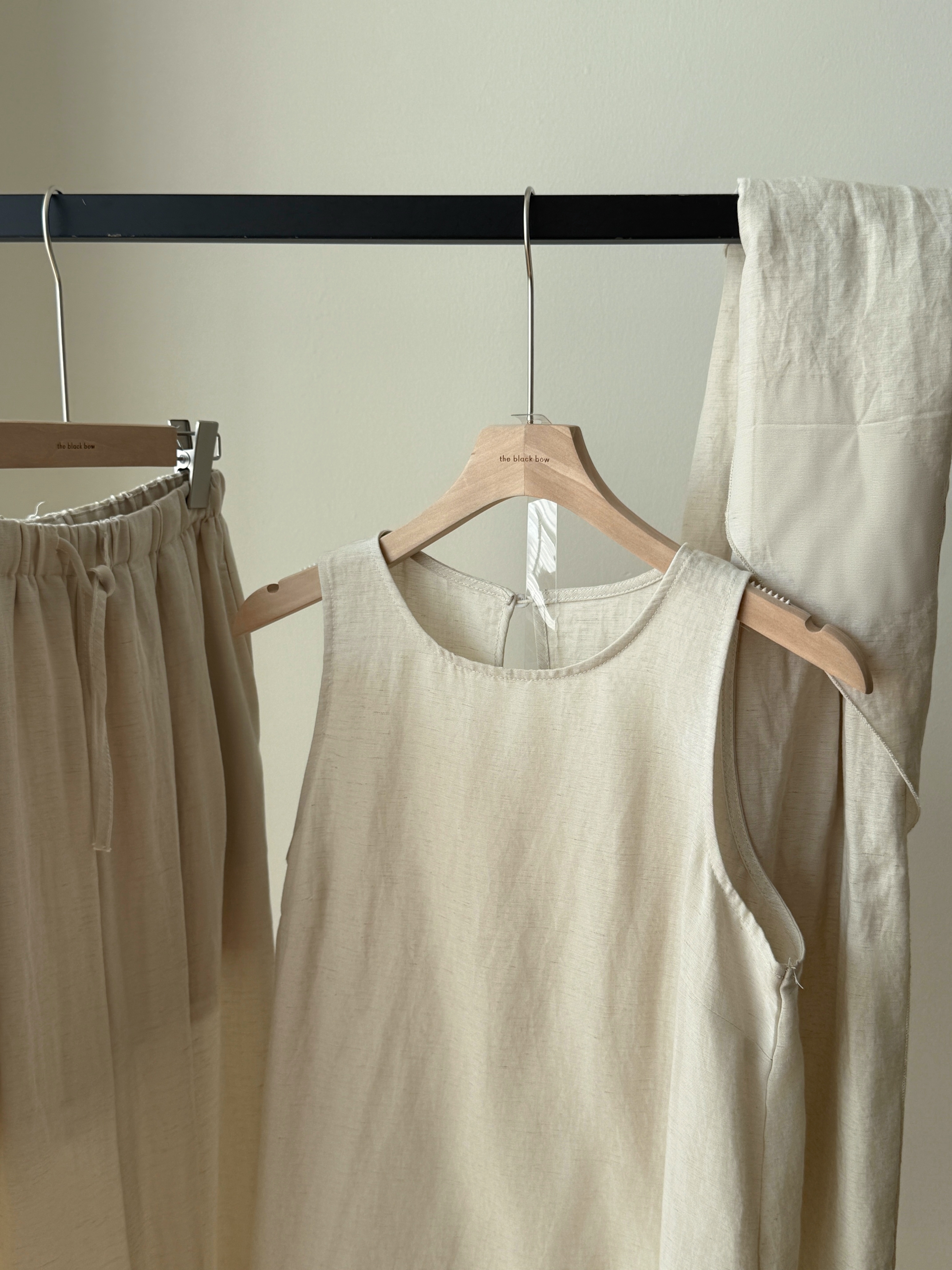 Balmain 3 Piece Set-Top, Shawl, Pants