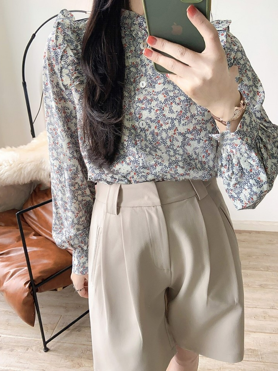 Jericho High Waisted Shorts-The Black Bow-