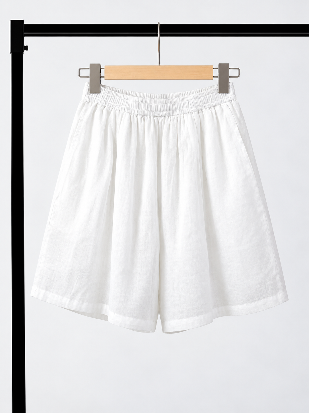 Yan Geng Ramie Shorts