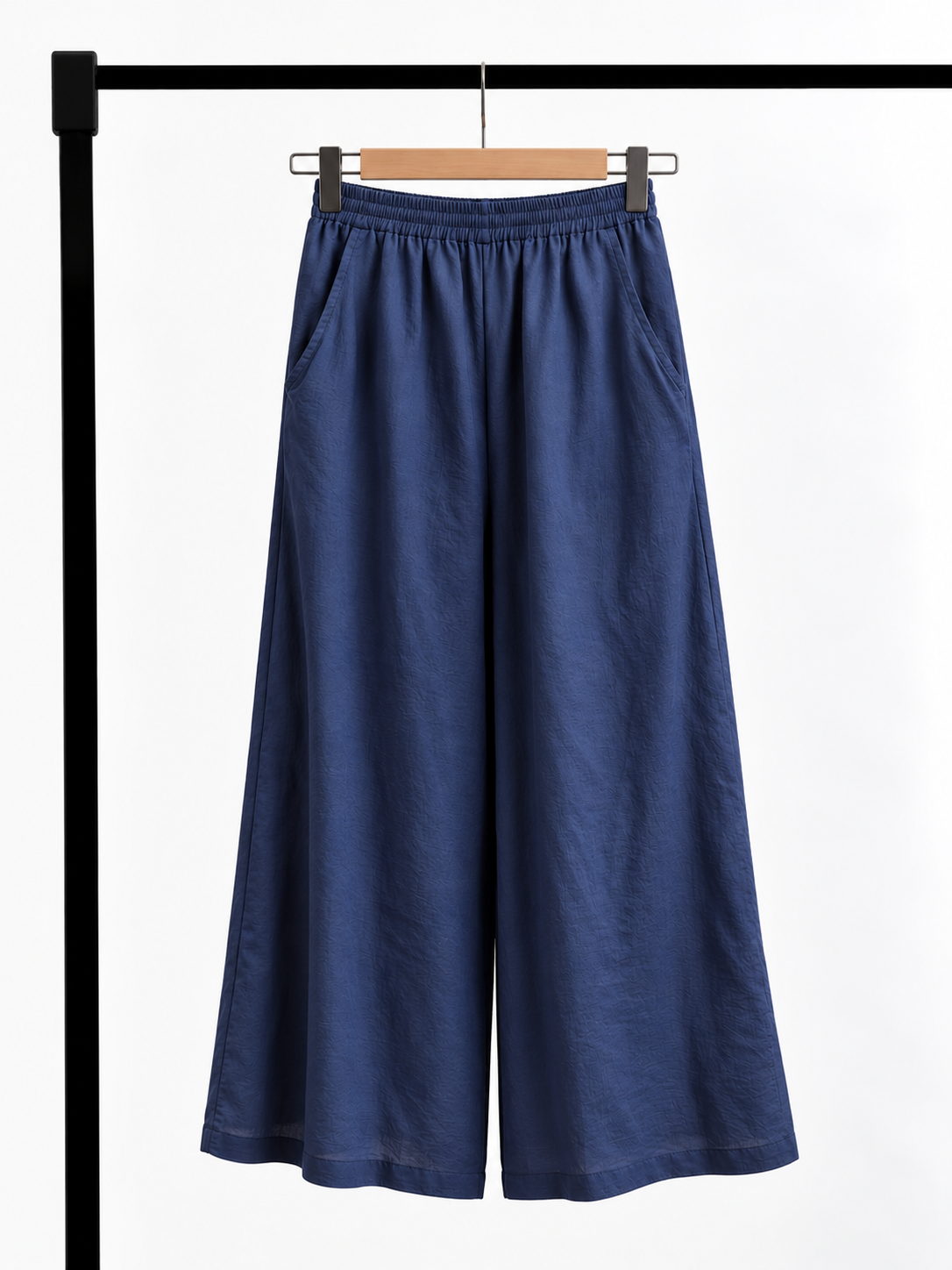 Yan Ju Ramie Wide-Leg Pants