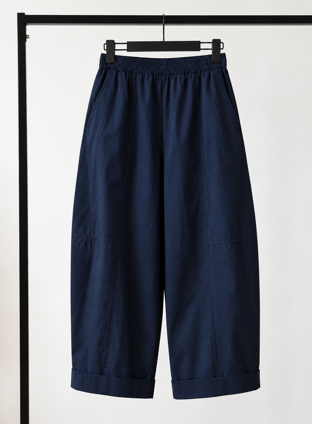 Jian Ku Panelled Barrel-Leg Pants