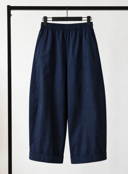 Jian Ku Panelled Barrel-Leg Pants