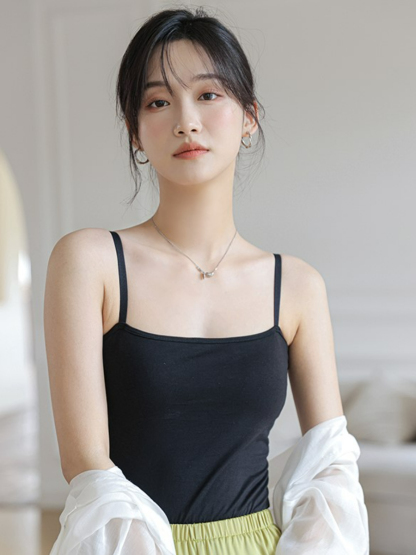 Eilith Padded Cami Top-The Black Bow-