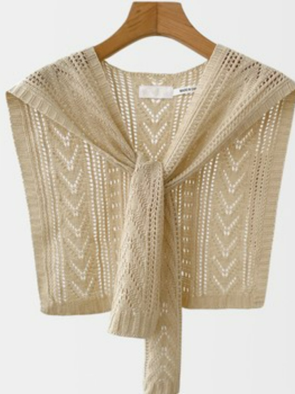Runa Crochet Shawl-The Black Bow-