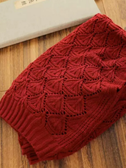 Du Juan Crochet Oriental Shawl Cardigan -The Black Bow-