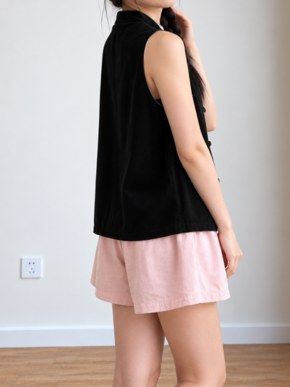 Yan Geng Ramie Shorts