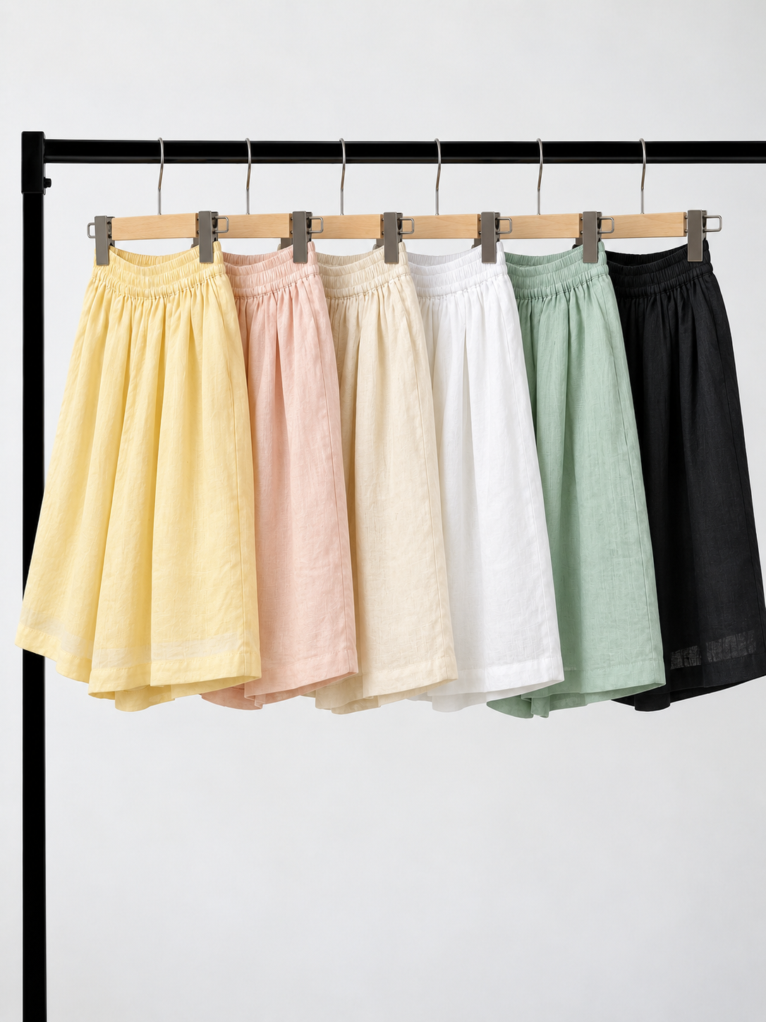 Yan Geng Ramie Shorts