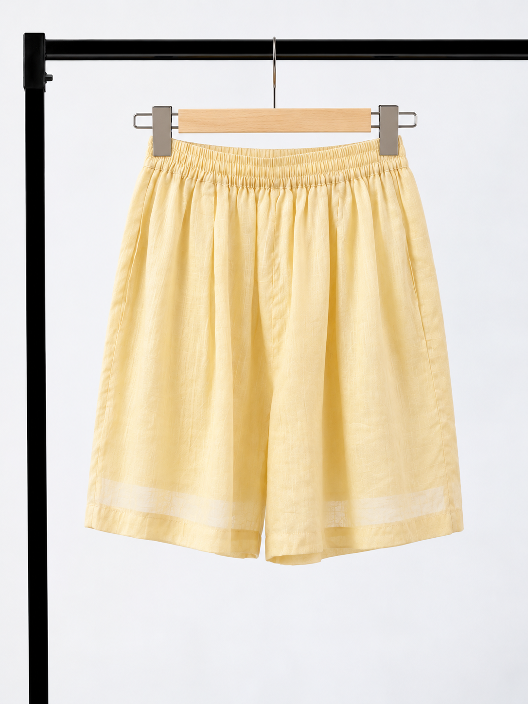 Yan Geng Ramie Shorts