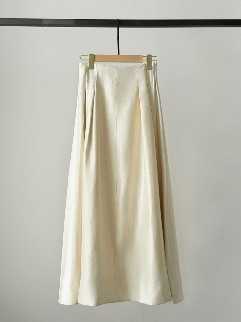 Gelaine Pearlescent Flared Skirt (Discounted-S size)